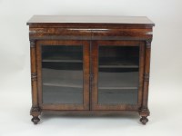 Lot 776 - A George IV mahogany side cabinet, circa 1830,...