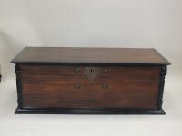 Lot 846 - A large Dutch colonial hardwood and ebony...