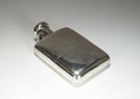 Lot 56 - A silver hip flask, Deakin & Francis,...