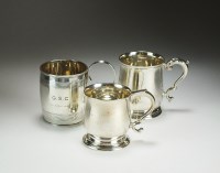 Lot 62 - A silver Christening mug, Mappin & Webb,...