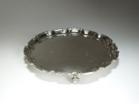 Lot 66 - A silver waiter, William Hutton & Sons Ltd,...