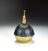 Lot 77 - A silver and gilt surprise pumpkin,...