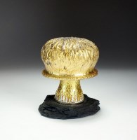 Lot 80 - A silver and gilt surprise Easter mushroom,...