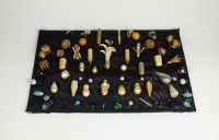 Lot 126 - A collection of various hat pins, to include;...