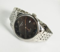 Lot 326 - A Gentleman's stainless steel Tissot Le Locle...