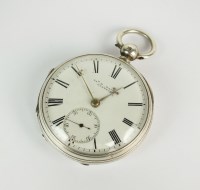 Lot 329 - A Gentleman's late 19th century silver cased...