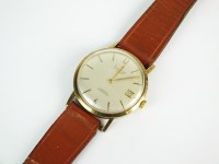 Lot 344 - A Gentleman's 9ct gold Accurist automatic...