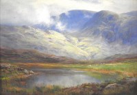 Lot 423 - William Lakin Turner (1867-1936) The Helvellyn...