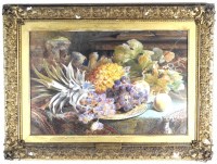 Lot 487 - Mary Margetts (fl.1841 - D.1886) Still life of...