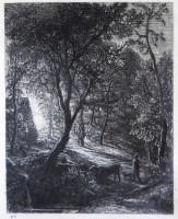 Lot 505 - Samuel Palmer (1805-1881) The Herdsman's...