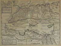 Lot 513 - Herman Moll (D.1732) A map of the Barbary...