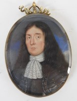 Lot 519 - David Des Granges (c.1611-1671) Portrait...