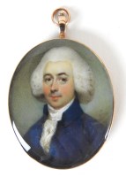 Lot 520 - Horace Hone (Irish, 1756-1825) A portrait...