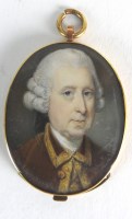 Lot 523 - Jeremiah Meyer (1735-1789) A portrait...