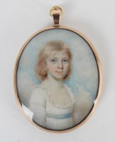 Lot 532 - Henry Jacob Burch (British, B.1763) Portrait...