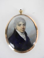 Lot 538 - George Engleheart (British, 1750-1829)...