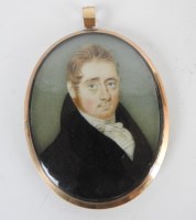 Lot 550 - British school, Early 19th century, Portrait...