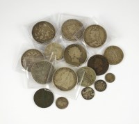 Lot 587 - A collection of British crowns, dated 1673,...