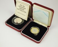 Lot 598 - Eleven United Kingdom and Barbados Royal Mint...