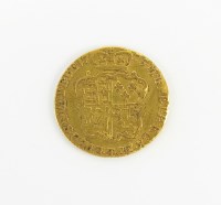 Lot 605 - A George III guinea, dated 1775, fourth...