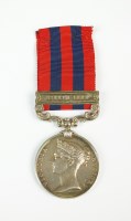 Lot 691 - India General Service medal 1854, with one...