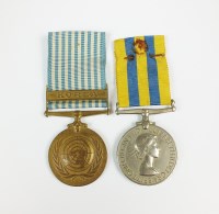 Lot 710 - Korea medal, 1951, awarded to '22432646 Tpr G....