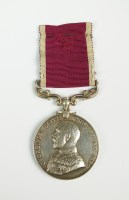 Lot 711 - A George V army long service and good conduct...