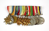 Lot 716 - A group of thirteen medals, awarded to 'J26085...