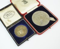 Lot 721 - A late 19th century silver award medal,...