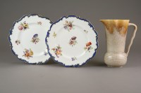 Lot 41 - A set of twelve English porcelain cabinet...