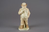 Lot 56 - A Royal Worcester blush ivory figure of John...