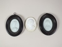 Lot 166 - A collection of three late 18th century milk...