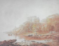 Lot 168 - George Cuitt (1743-1818) Wemyss Castle, signed...