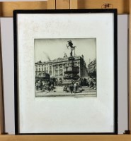 Lot 202 - Stanley Anderson RA (1884-1966) Piccadilly...