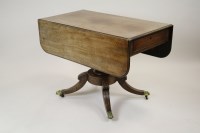 Lot 288 - An early 19th century mahogany Pembroke table,...