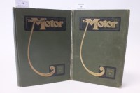 Lot 15 - THE MOTOR Vol 61 February - July 1932, with...