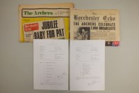 Lot 51 - THE ARCHERS, two original typed scripts, both...