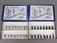 Lot 101 - Kingsman's Army boxed marching bands: white...