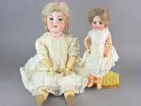 Lot 121 - An Armand Marseille DEP bisque head doll,...