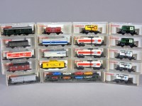 Lot 132 - Fleischmann N Gauge Piccolo Wagons all boxed:...