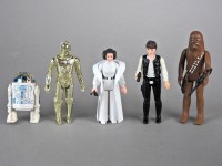 Lot 156 - Kenner Star Wars vintage 3¾ action figures:...