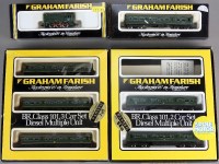 Lot 177 - Graham Farish N Gauge diesels: 8143 BR green...