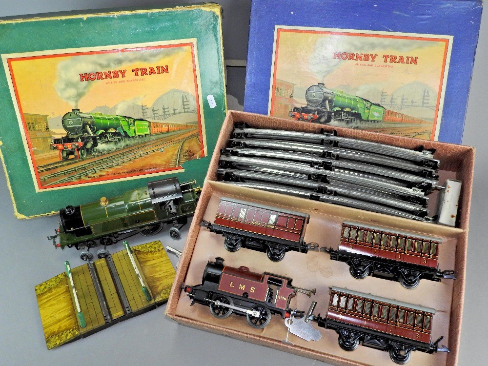 Lot 213 - Hornby O Gauge Pre-War boxed Passenger set