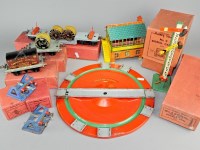 Lot 215 - Hornby O Gauge Pre-war tin plate rolling Stock:...