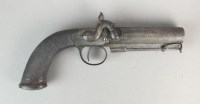 Lot 237 - An early 19th century single-shot percussion...