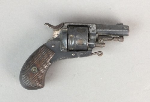 Lot 238 - A Victorian Belgian ladies pocket pistol