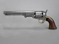 Lot 239 - A .36 calibre percussion Colt six-shot 1851...