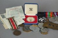 Lot 254 - A group of five medals comprising the Order of...