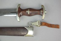 Lot 259 - A German WWII SA Dagger and scabbard by Ed....