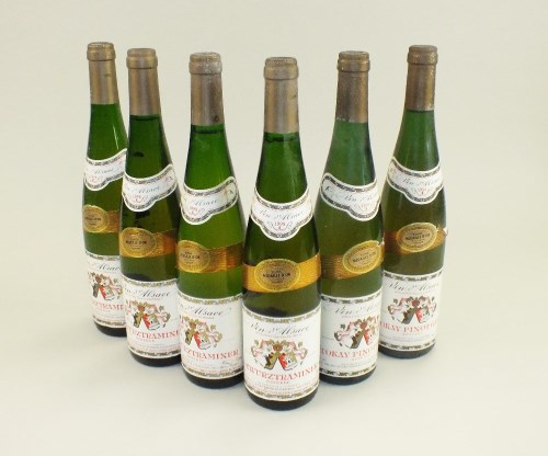 Lot 7 - A mixed lot of Vin d'Alsace Gewurztraminer...